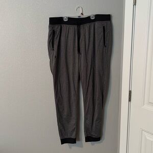 Men’s Grey/Black Under Armour Joggers Size XXL
